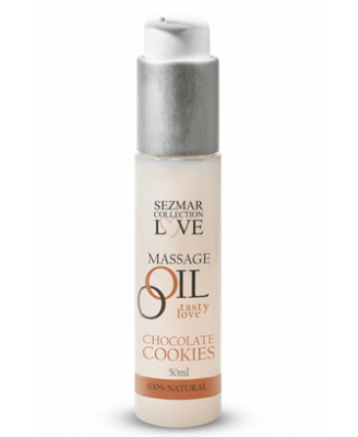 Huile de massage comestible cookie chocolat 50ml 
